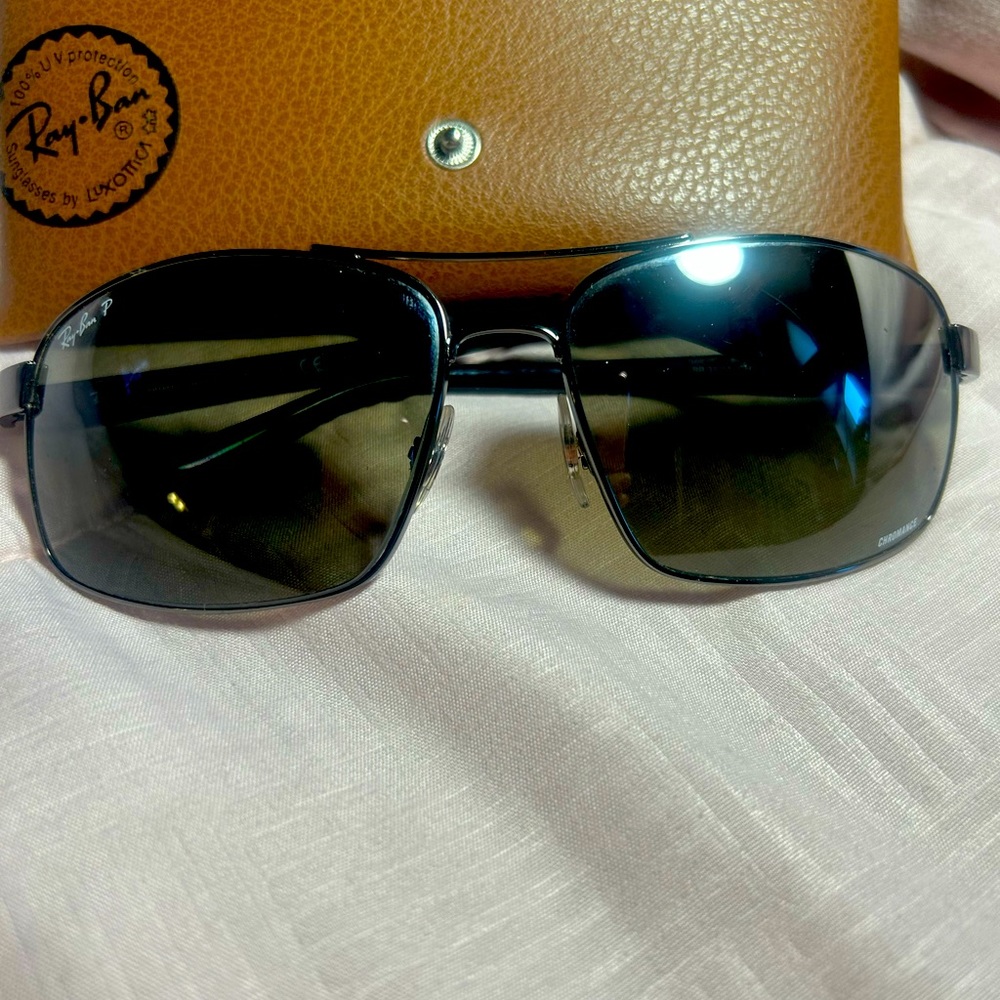 Rayban sunglasses.